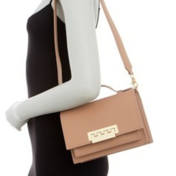 Zac posenEarthette Leather Accordion Shoulder Bag - Picture 4 of 7